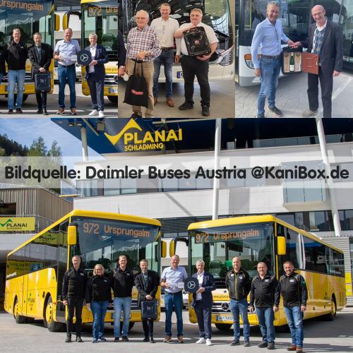 Daimler-Buses KaniBox Übergabe