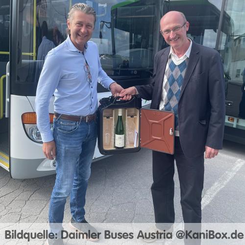 KaniBox Kundengeschenk Daimler-Buses Austria